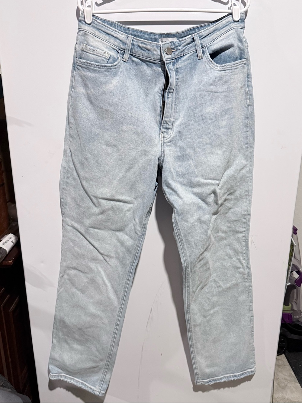 Flying Monkey Pale Blue Boyfriend Jeans